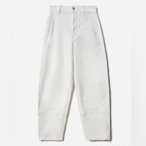Everlane Utility Barrel Pant in White. BRAND NEW NEVER WORN W/O TAGS